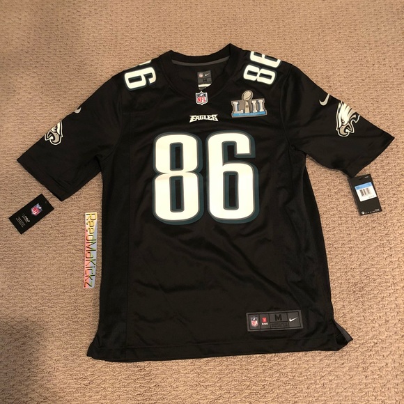 black zach ertz jersey
